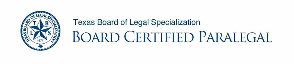 Board certified paralegal