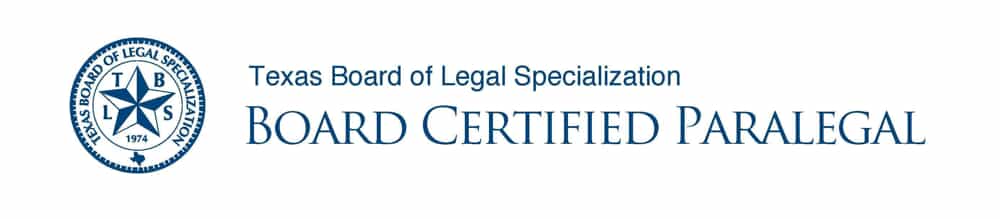 Melissa Ruden - Texas Board of Legal Specialization Board Certified Paralegal