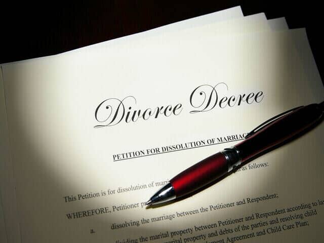 Divorce decree